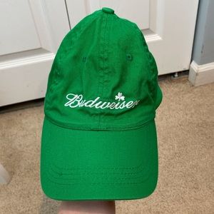 Green Budweiser Hat
